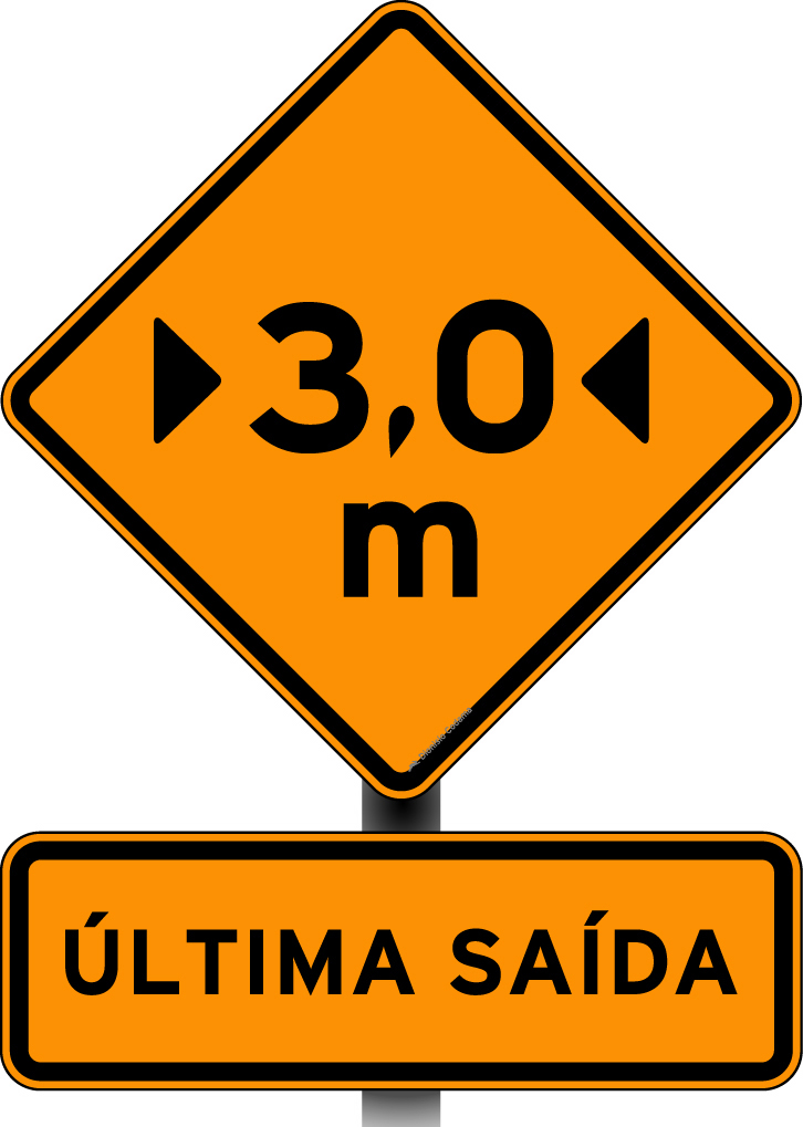Placa de Advert�ncia